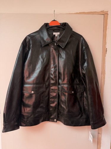Topshop faux leather - topshop, l