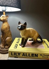 Vintage retro ceramic Siamese