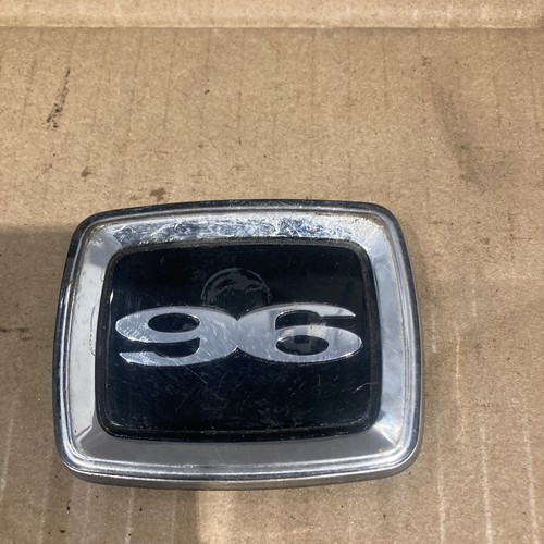 Saab car badge emblem - car,