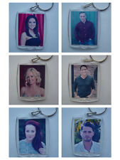 Hollyoaks characters, Photo Keyring / bag tag, or Fridge Magnet, clear plastic, 