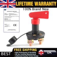 Battery master isolator cut - battery,