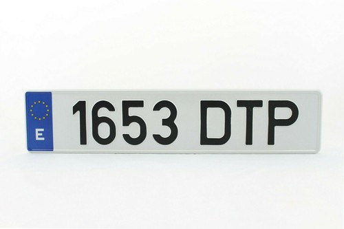 Spain custom car license - spain,