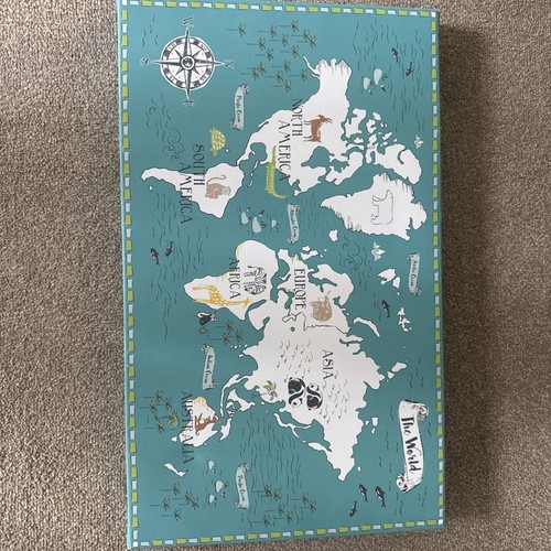 Kids room world map - world,