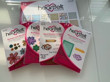 Heartfelt Creations BUTTONS & BLOOM COLLECTION,  ONE PAD, Stamp & Dies NEW