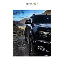 Black Ford Ranger Wildtrak Car