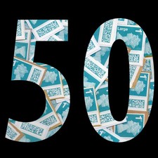 UNFRANKED - 50 X 1ST CLASS