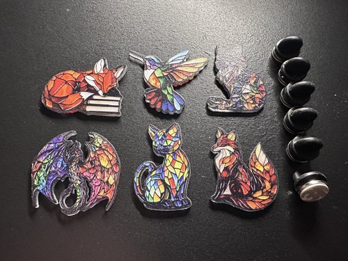 Dragon cat fox acrylic - x, dragon/cat/fox