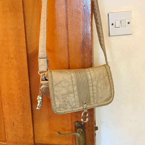 Kipling beige crossbody bag - crossbody,