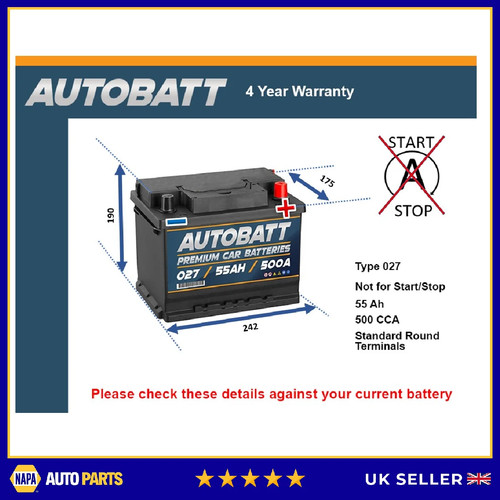 Battery fits mitsubishi mirage - battery,
