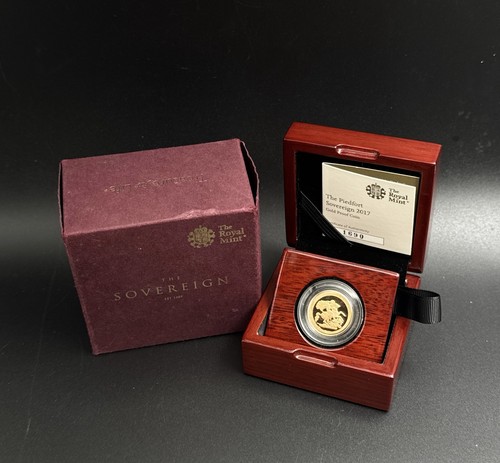 Rare cased 2017 piedfort - piedfort, proof