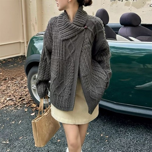 Women oversized cable - women’s,