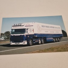 George R Cran, Deep Freeze Supplies Aberdeen Scania 144  Truck/Lorry photo  6x4 