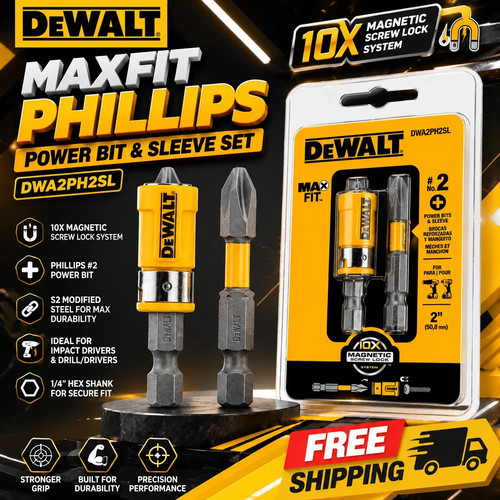 Dewalt maxfit screwdriver bits - maxfit,
