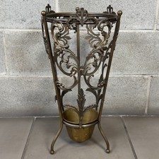 Vintage Baroque Carved Brass