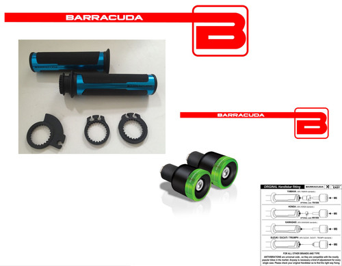Barracuda blue knobs green - barracuda,
