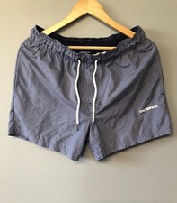 McKenzie Netted Swim Shorts Size Medium  Blue With Front & Back Pockets