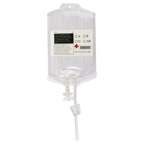 Party drinking blood bag - party,