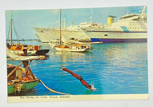 Nassau bahamas postcard - bahamas,