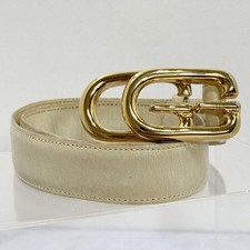 Gucci GG logo leather belt