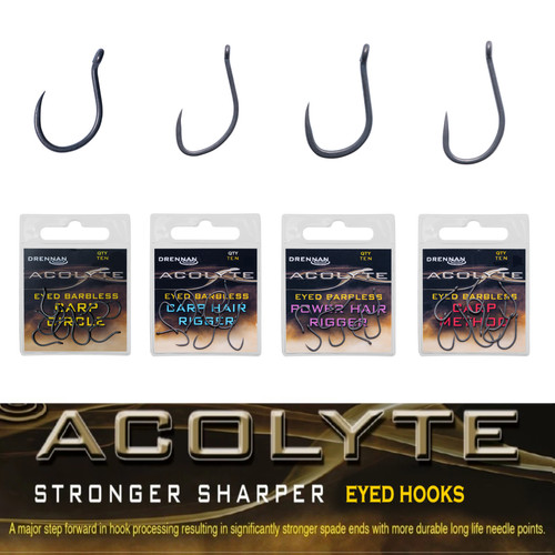 Drennan acolyte eyed barbless - acolyte,