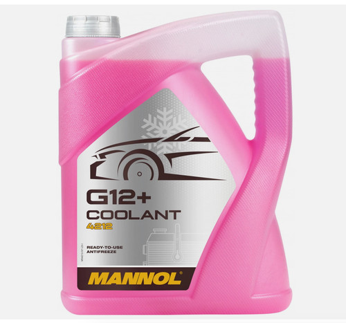 Coolant antifreeze g12 red - g12+,