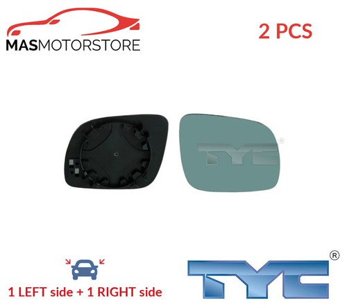 Rear view mirror glass pair - rear,