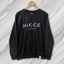 Black NICCE Cotton Sweatshirt