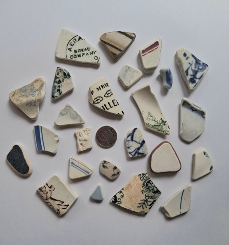 Sea pottery pieces - pottery, ideal