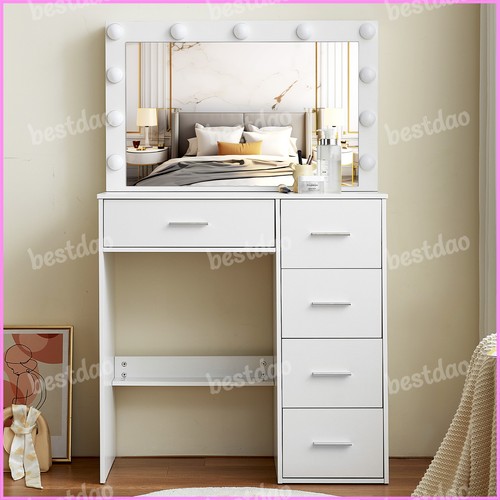Dressing table with makeup - dressing,