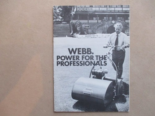 Vintage webb lawn mower - webb,