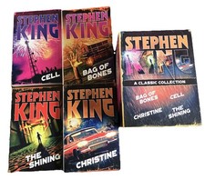 Stephen King A Classic Collection Set of 4 Large Paperback Books Novels Shining 