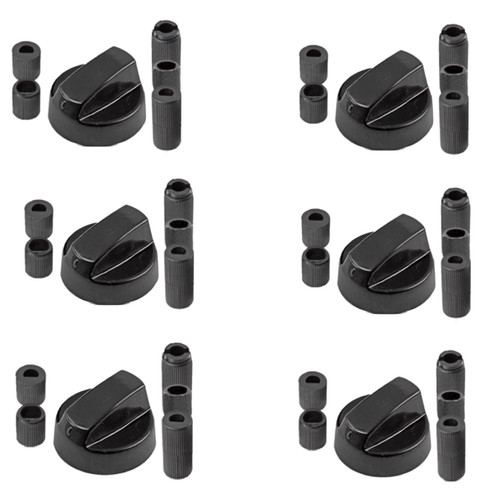 Universal control knobs black - universal,