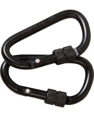 Carabiners screwgate 8mm 2 - carabiners,