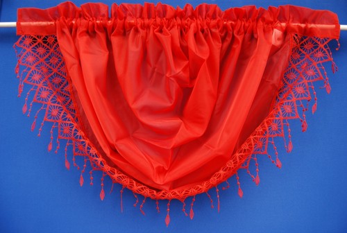 Elana voile scarlet - voile, with