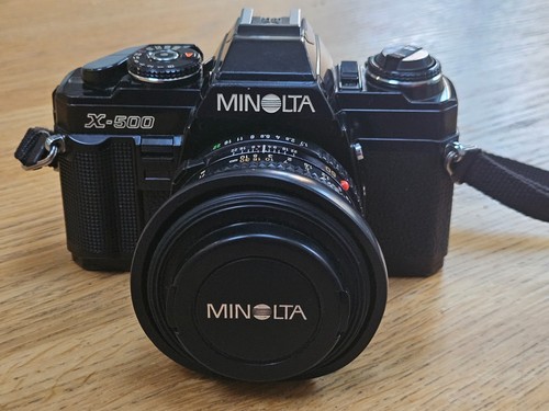 Minolta x500 black fully - x500,, black,