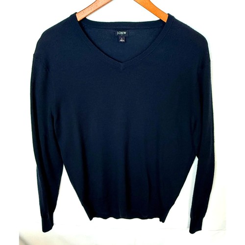 Modern preppy navy merino wool - modern,