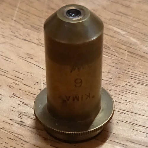 Kima microscope objective - kima, 6x