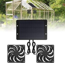 Solar Powered Dual Fan