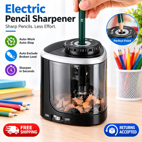 Electric pencil sharpener - electric,