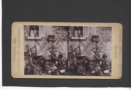 Stereoscope gems card titled - gems,