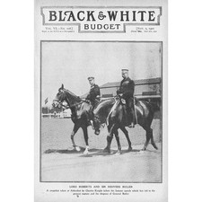 Lord Roberts and Sir Redvers Buller - Antique Print 1901