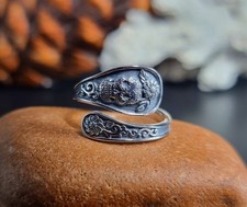 925 Sterling Silver Spoon Ring