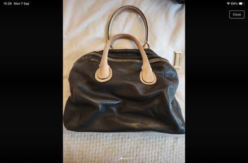 Betty jackson black leather - jackson,