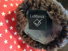 Le Mieux Real Sheepskin Girth Sleeve 32" Brown