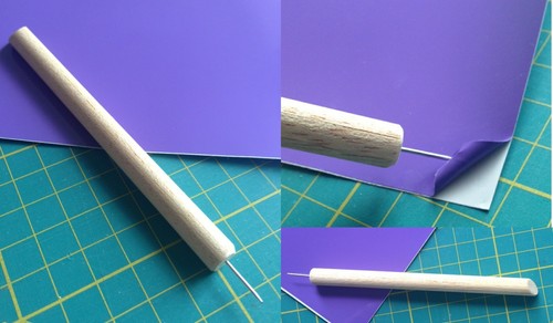Decal weeding tool for - , sign