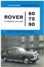 ROVER P4 60 75 90 SALOON (