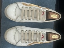 Evisu leather Converse style