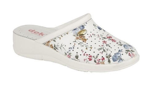 Dek l210 floral clog - clog, leather