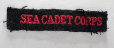 Sea Cadet Corps Cloth Badge