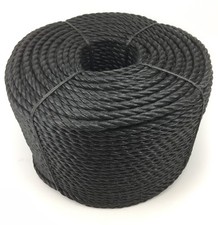 Black 3 Strand Polypropylene